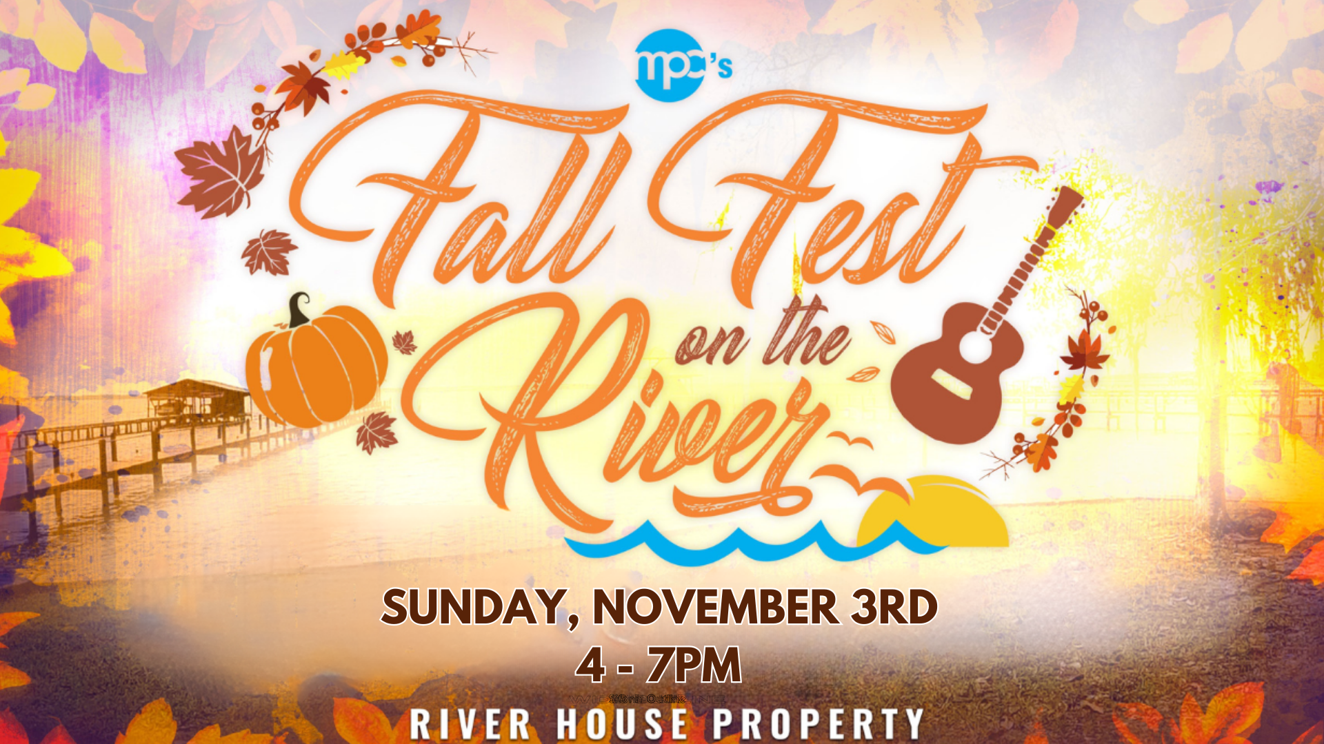 Fall Fest on the River 

Date Change to November 3rd 4-7pm - An MPC church-wide fall celebration! 

Click here to register!
